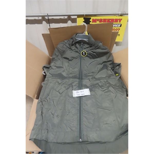 Dept. 34 Ladies Active Anorak Jackets - Lot of 12 New in Box Sz 12 - 14