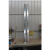 Image 1 : 2 Pieces Stainless Steel Truck Box Rail Caps 97'' Long 4'' Wide