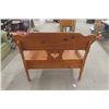 Image 3 : Cute Wooden Hall Seat + Bench 15" x 36" x 45" 