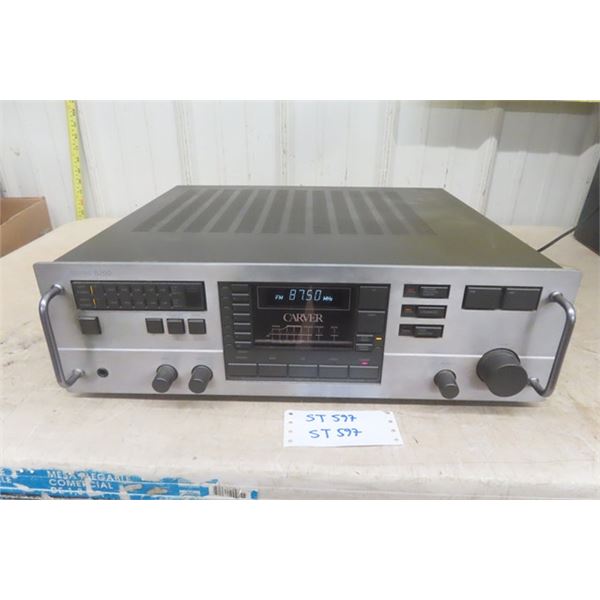 Carver Model 6700 Magnetic Field Power Amp - Powers Up, Good Clean Face