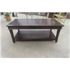 Image 2 : Solid Wood Coffee Table 50x26x20'' 