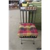 Image 3 : Nice Ceramic Tile Top Patio Table with 2 Matching Chairs - Table 28" Tall 23.5" Wide 