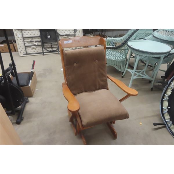 Modern Glider Rocker with Cushion