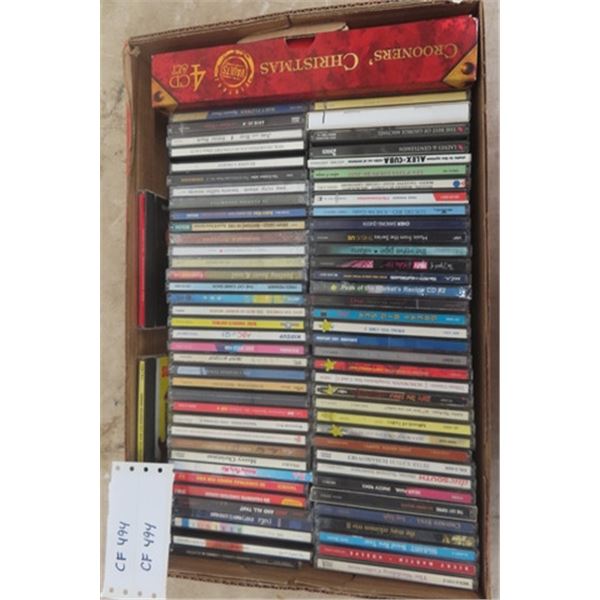 75 Plus ASsorted CDs; Christmas Classical, Children's plus more 
