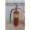Image 2 : Pair of Charged Free Extinguishers ; 1)  Model ABC - 050G, 1) Model ABC 10-3P