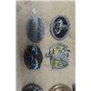 Image 3 : 12 Assorted Belt Buckles - Jack Daniels, Kenworth, Hesston, Cowboy Butts 