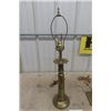 Image 2 : Pair of Brass Lamps - NO Shades  Tallest 29" 