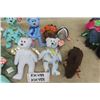 Image 3 : 22 Assorted TY Beannie Plush Toys - Many Bears, Buffalo, Crab + 4 Halloween