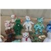 Image 4 : 22 Assorted TY Beannie Plush Toys - Many Bears, Buffalo, Crab + 4 Halloween