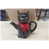 Image 3 : Black Cat Tea Pots & Salt + Pepper Shakers