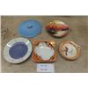 Image 1 : Assorted Noritake Dishware + Blue Delphite Lid