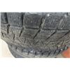 Image 5 : Set of 4 GM/ Chevy Tires + Rims; Bridgestone Blizzard 255 / 70 R18 with Good Tread, TPM Sensors Off 