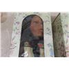 Image 2 : Lot of 4 Porcelain Indigenous Dolls - New in Boxes