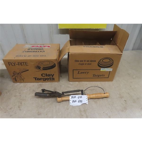 90 Clay Pigeon + Hand Spring Pigeon Toss