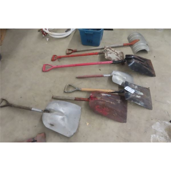 7 Shovels - Steel + Aluminum