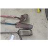 Image 3 : Post Hole Digger, Spades, Shovels, Pick - 5 Items Total