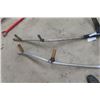 Image 3 : 2 Scythes; 1) Wooden Handle, 1) Aluminum Handle