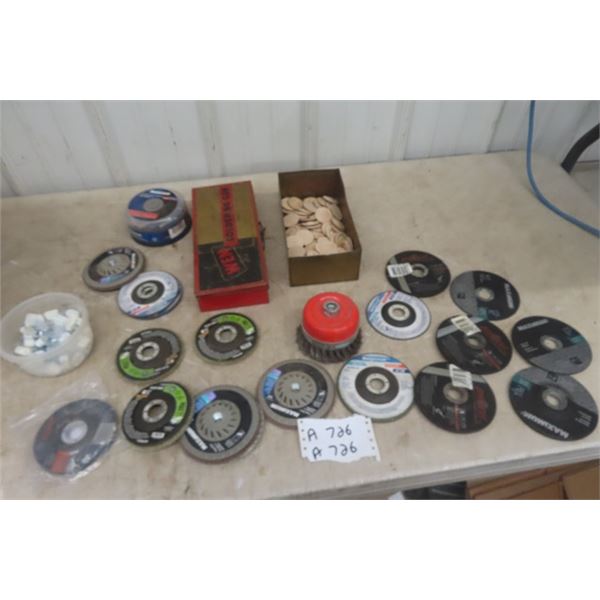 Angle Grinder Discs, Wire Brush, Scraper, Furniture Decor