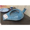 Image 3 : Granite Ware Bed Pan, Kettle, Cup, Bowl