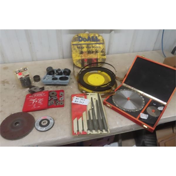 Circular Saw Blades, Dado Blades, Band Saw, Moulding Set, Hole Saw