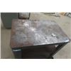 Image 2 : Heavy Duty Portable Steel Shop Table 24" x 34" x 36" 