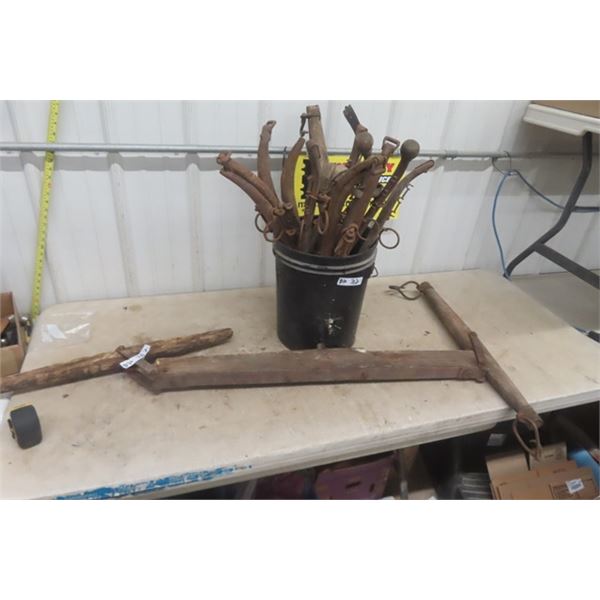 10 (5 Sets) Horse Hames + Evener