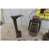 Image 3 : Barn Lantern, Bee Smoker, Cooler Stand + Set of 4 Horse Shoes complete with a spare