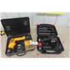 Image 1 : DeWalt 12V Drill, 2 Batteries, Charger + Case & B+D 18V with Battery + Case NO Charger