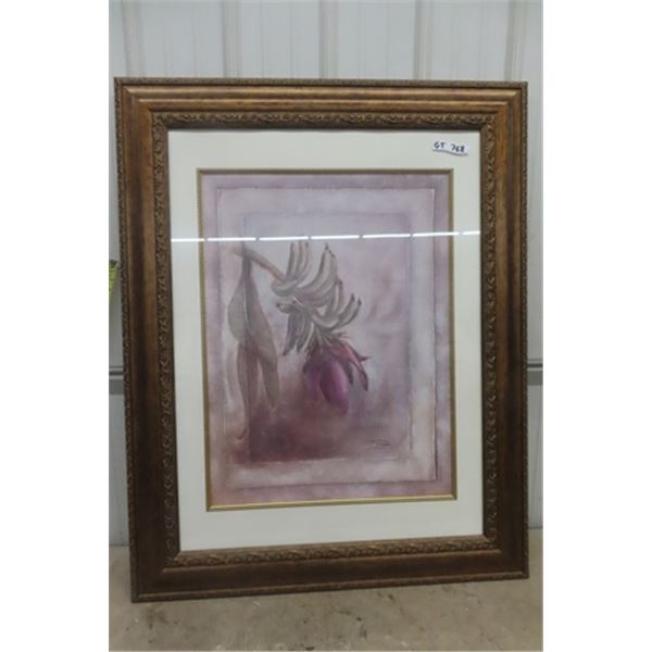 Large Framed Print by D. Si Into 39"×48"