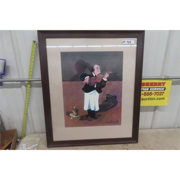 Framed Print by Gery Bullet 29"×35"