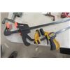 Image 2 : 10 Pipe Clamps up to 48", 2 Quickie Clamps - Total 12 Items