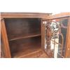 Image 5 : Oak 1/4 Cut China Cabinet - believes to be Krug 16"×40"×65"