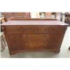 Image 1 : Oak 1/4 Cut Buffet - believed to be Krug 20"×36"×60"
