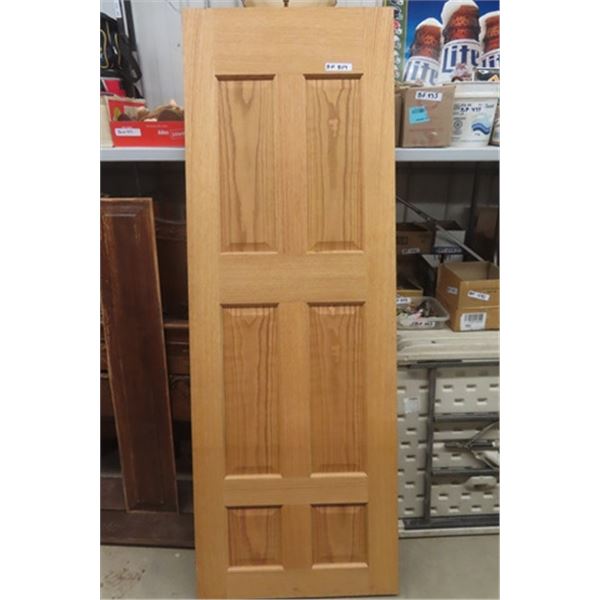 New Solid Oak Door 28"×80"