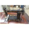 Image 2 : Raymond Treadle Sewing Machine with Cabinet