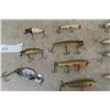 Image 3 : Assorted Wood Fishing Lures - 15 Total plus Noble Nibbler Ice Fishing Rig