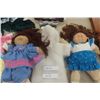 Image 2 : 2 Cabbage Patch Dolls with Large Lot of Clothes