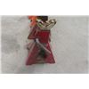 Image 2 : 5 Assorted Jack Stands