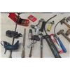 Image 2 : Assorted Tools ; Air Chisels, Hammers, Welding Glasses, Grinding Disc, Grease Guns