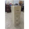 Image 2 : 4 Door Filing Cabinet 15" x 28" x 51" 