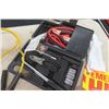 Image 2 : Tow Cable, Booster Cables, Interior Car Warmer, Tire Pump, Wash Brush