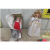 Image 2 : Ashton Drake Porcelain Doll, Electric Candle, Hanging Planet, Christmas Items plus more