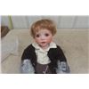 Image 2 : Celia Doll Company "Charlie" Sitting Doll- Non Articulated Legs - New No Box 