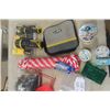 Image 2 : Fishing Items All New Redhead Flashlight , Fishing Line, Braided 75' of 3/8'' Rope, Hook Organizer, 