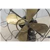 Image 2 : 
Vintage Metal + Brass Fan 18" Tall - Fan Cage 13.5" Wide