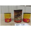 Image 1 : Marlene 1lb Grease Can, (2) Shell Outboard Motor Oil Half Pints - All with Product