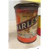 Image 2 : Marlene 1lb Grease Can, (2) Shell Outboard Motor Oil Half Pints - All with Product