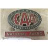 Image 2 : CAA Auto Association Emblem / Tag 3.5" x 4.5" + 2 DAA Stickers