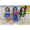 Image 1 : 3 American Girls 18" Dolls- Like New - No Boxes