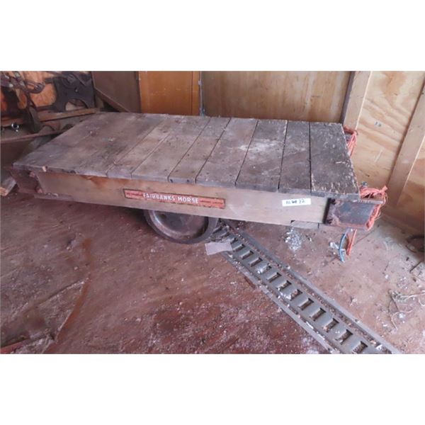 Fairbanks Morse Platform Dolly 22 X 52 McSherry Auction Service Ltd Fairbanks morse platform dolly 22 x 52 mcsherry auction service ltd